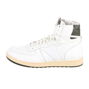 Rhude Leather High Top Sneakers